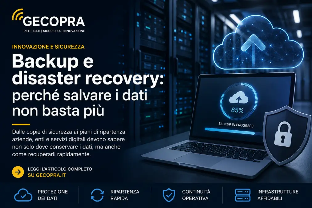 disaster recovery e backup