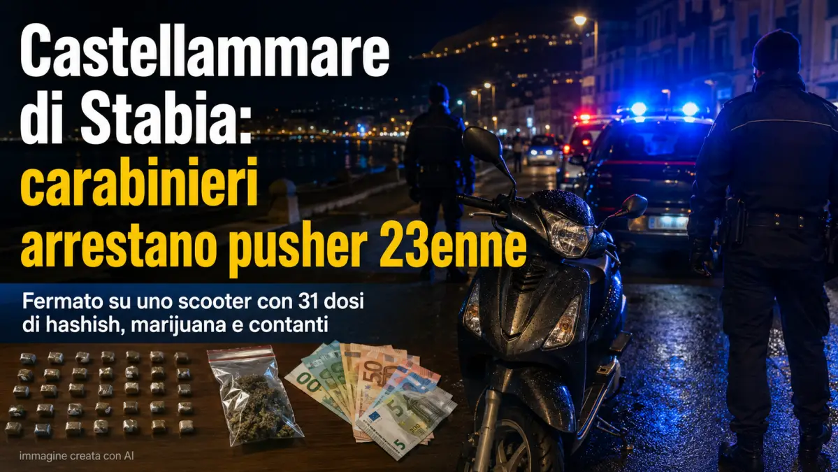 droga castellammare luglio 2026