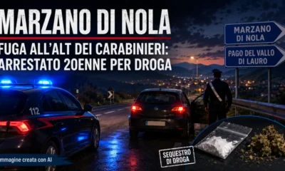 droga marzano di nola carabinieri luglio 2026