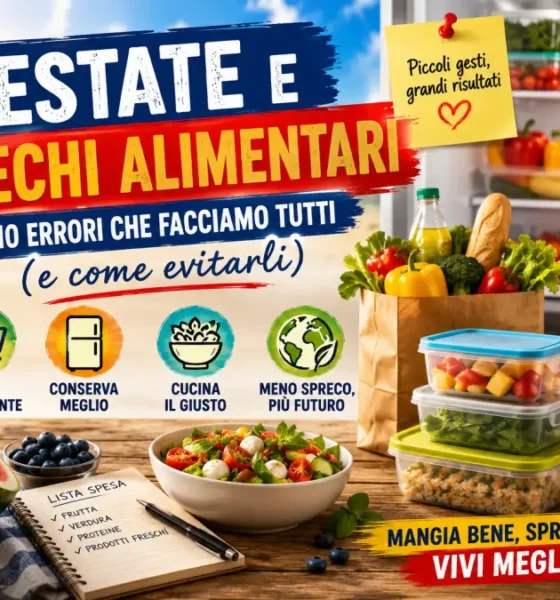 estate e sprechi alimentari