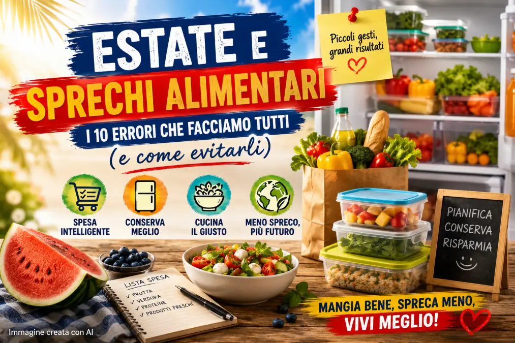 estate e sprechi alimentari