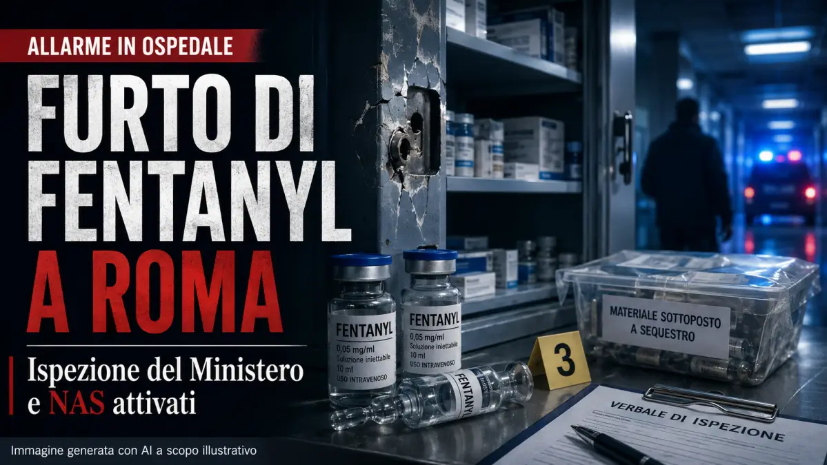 furto fentanyl roma
