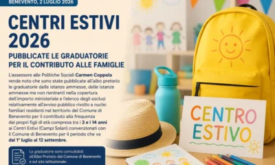 graduatorie centri estivi benevento