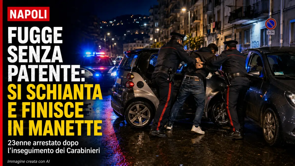 inseguimento senza patente Napoli