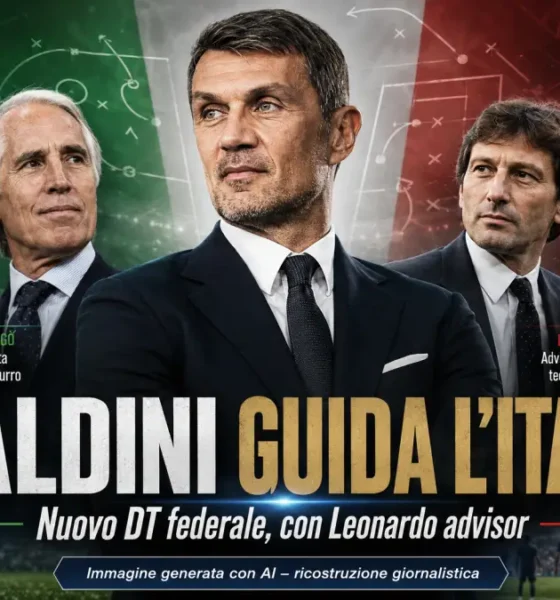 maldini nuovo DT italia calcio