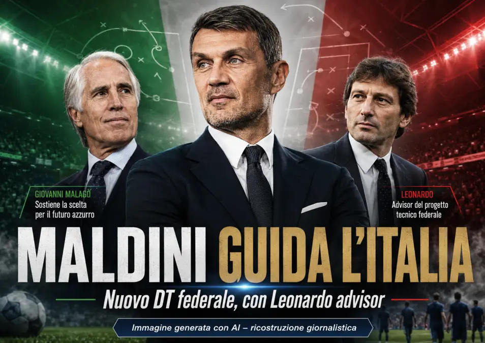 maldini nuovo DT italia calcio