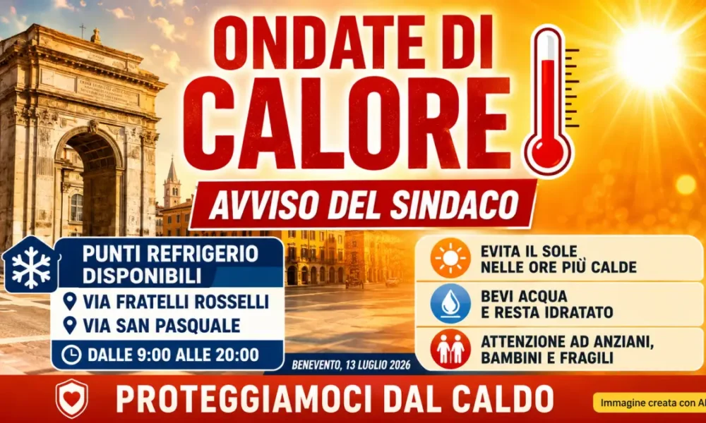 ondate di calore benevento