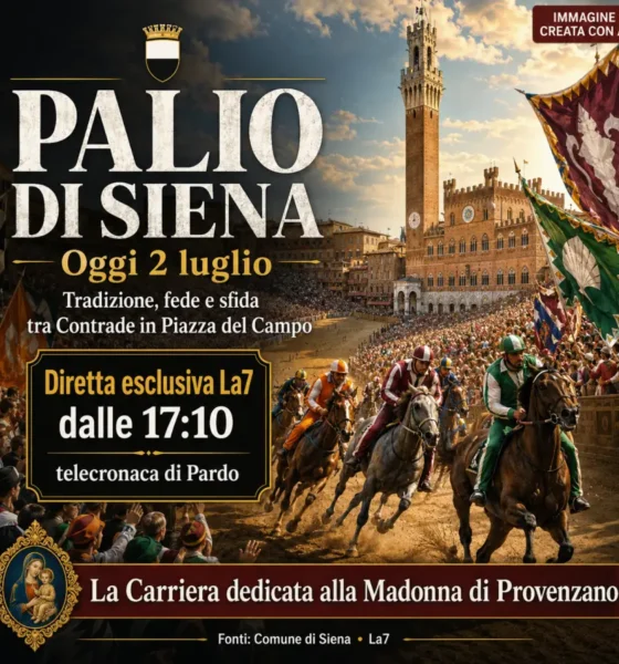 palio di siena 2 luglio 2026