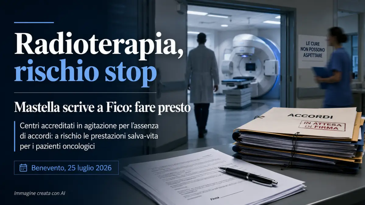 radioterapia rischio stop mastella scrive fico