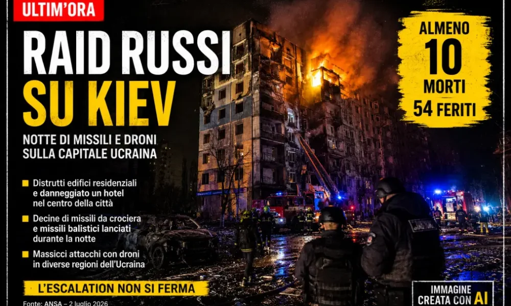 raid russi su kiev nella notte almeno 10 morti e 54 feriti da Puntomagazine.it raid russi su kiev nella notte almeno 10 morti e 54 feriti