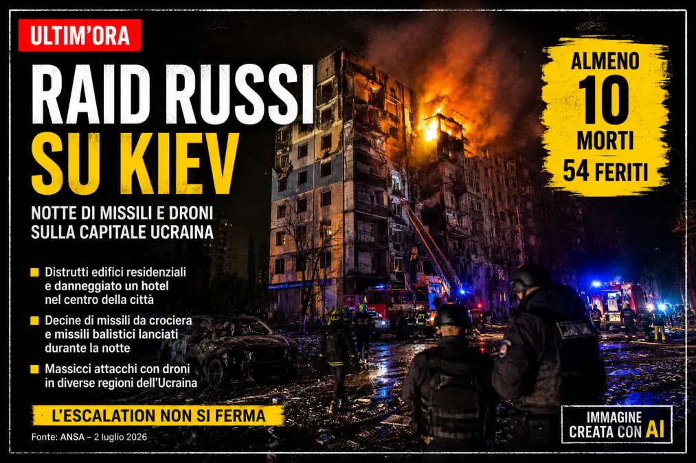 raid russi su kiev