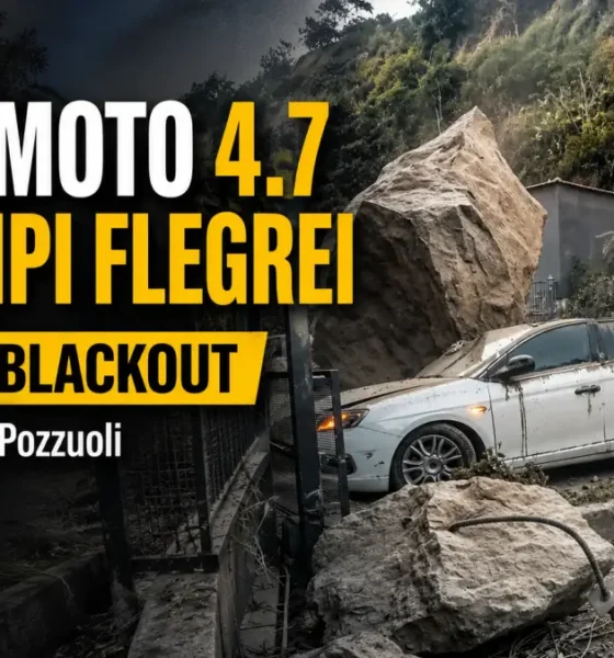 terremoto campi flegrei luglio 2026