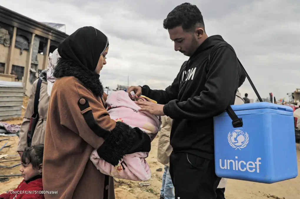 unicef oms bambini dose zero