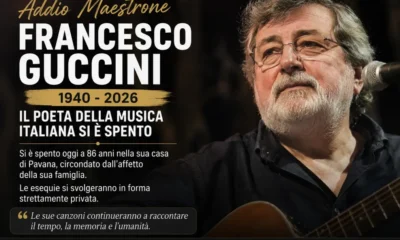 Francesco Guccini - deceduto - immagine ia