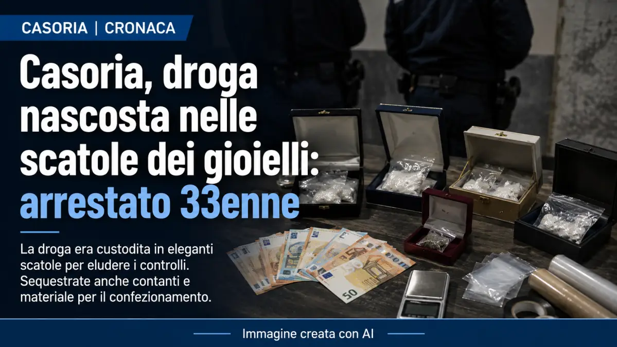 Casoria droga gioielli