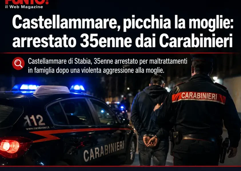 castellammare picchia la moglie arrestato 35enne dai carabinieri da Puntomagazine.it castellammare picchia la moglie arrestato 35enne dai carabinieri