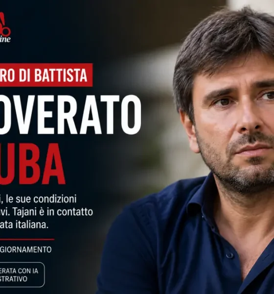 Di Battista malore cuba