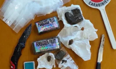 Droga Sequestrata a San Nicola Manfredi