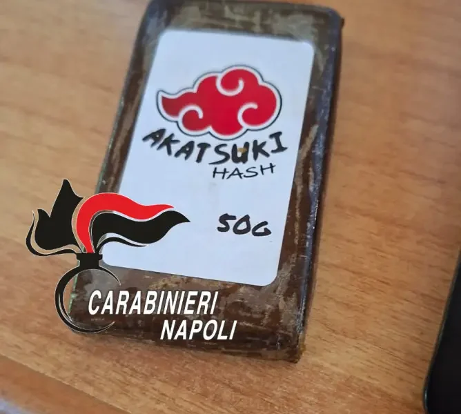Giugliano droga anime Naruto