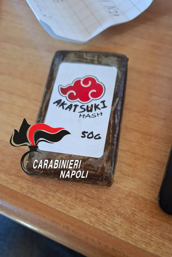 Giugliano droga anime Naruto