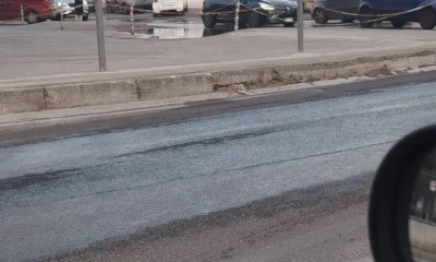 Giugliano - perdita d'acqua
