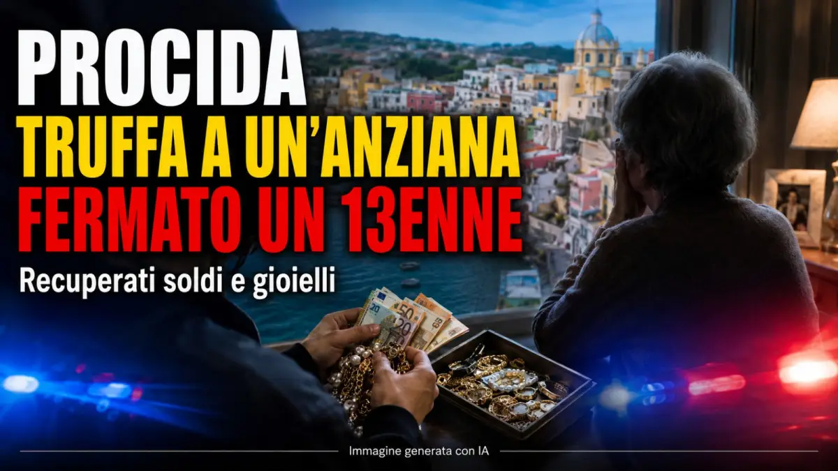 Procida truffa - immagine ia