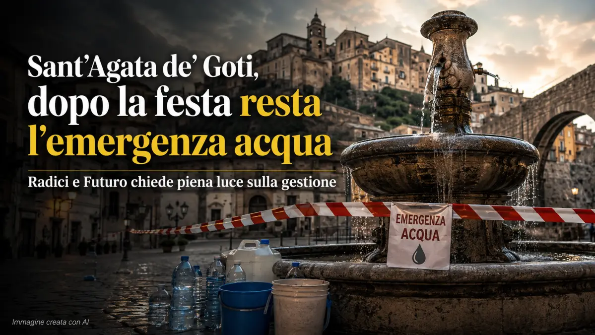 Radici e Futuro Sant'Agata de Goti acqua