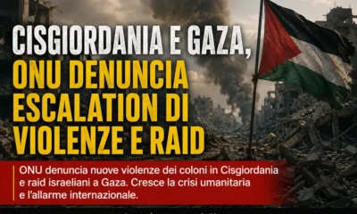 Cisgiordania e Gaza - immagine generata con IA