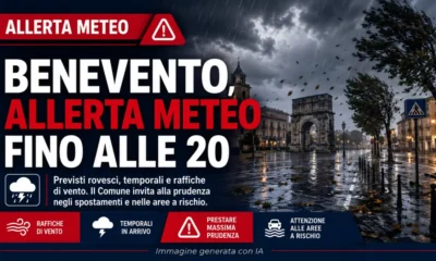 allerta meteo benevento