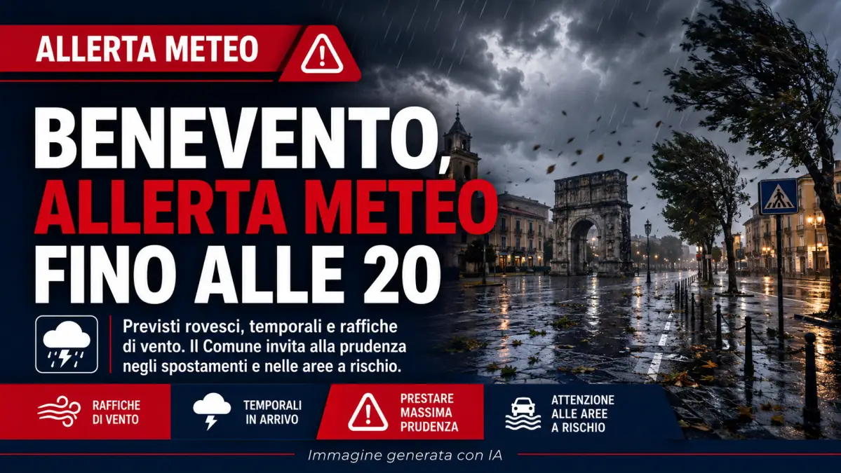 allerta meteo benevento
