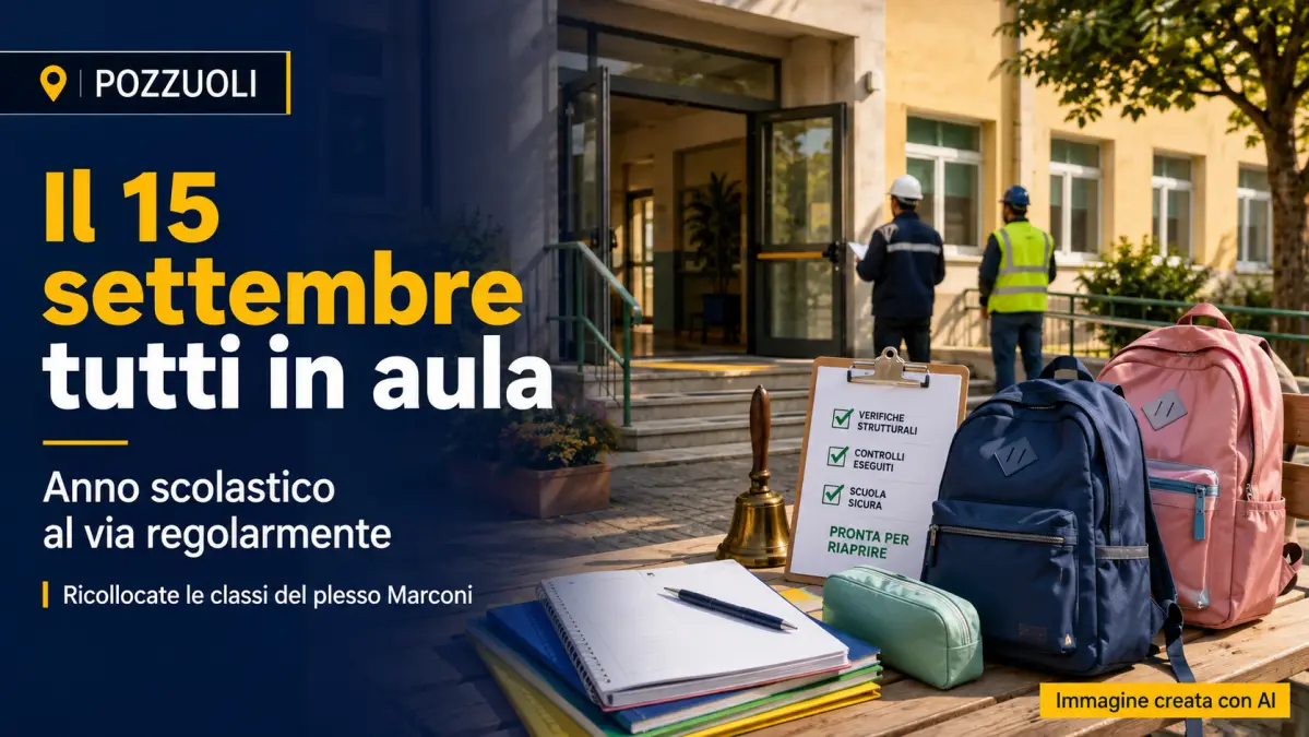 apertura scuole pozzuoli