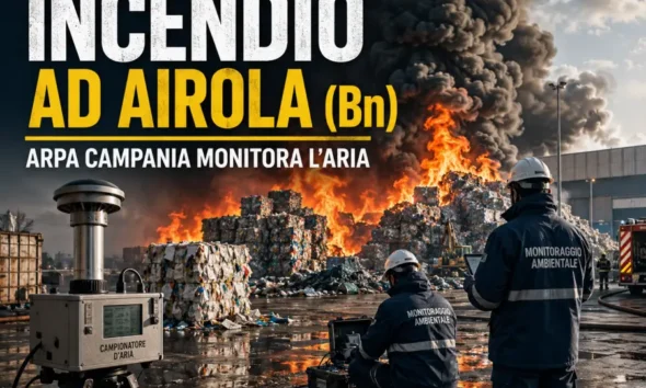 arpa incendio Airola