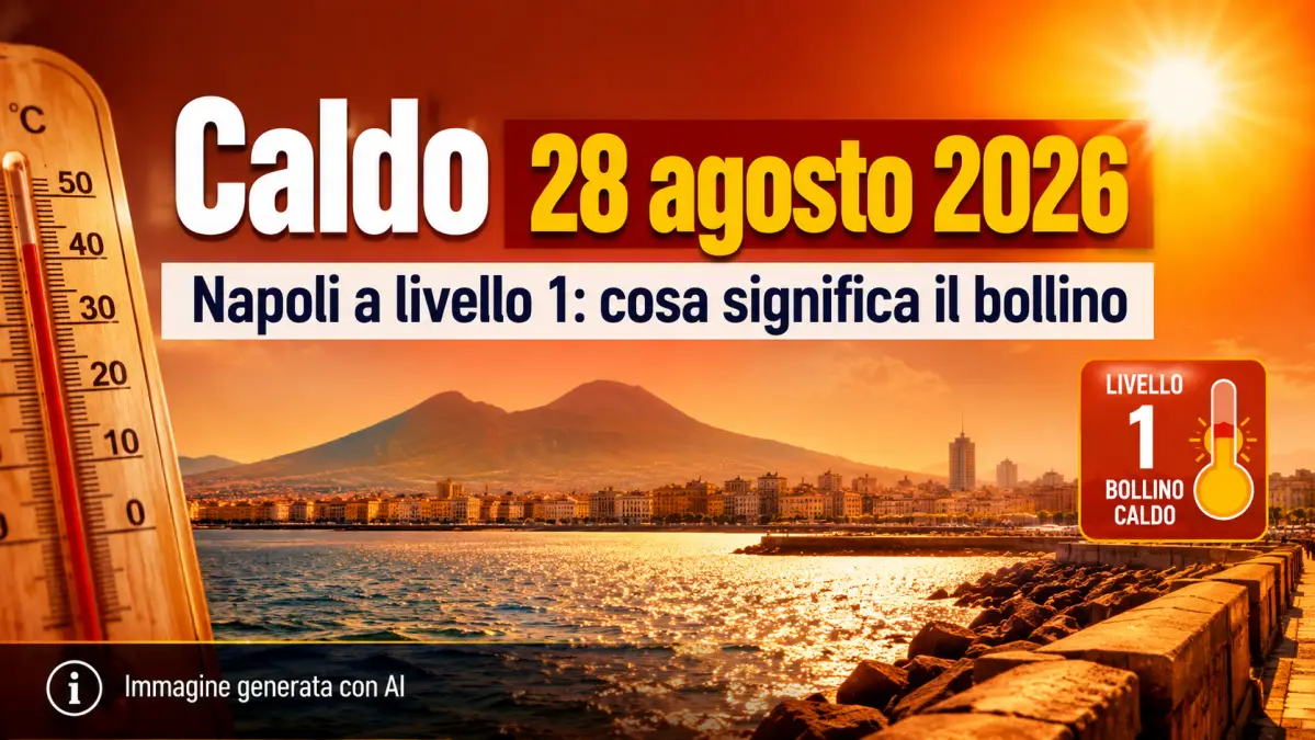 caldo 28 agosto 2026