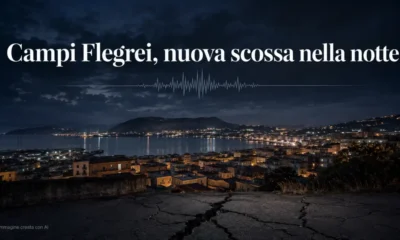 campi flegrei nuova scossa nella notte agosto 2026