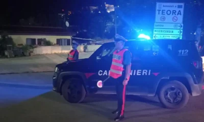 carabinieri posto blocco Teora