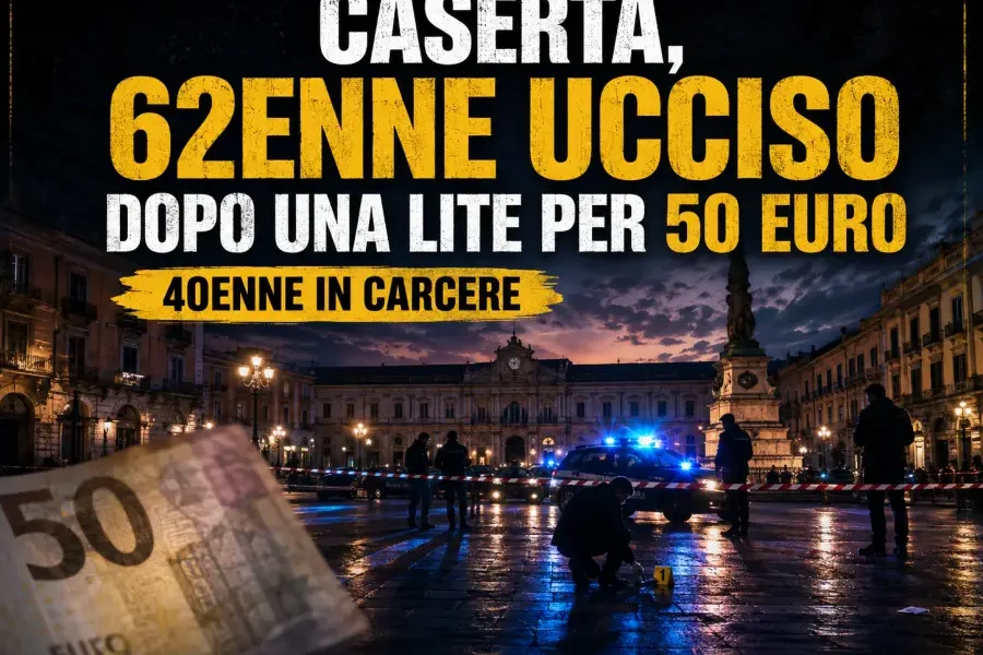 caserta 62enne ucciso dopo una lite per 50 euro 40enne in carcere da Puntomagazine.it caserta 62enne ucciso dopo una lite per 50 euro 40enne in carcere