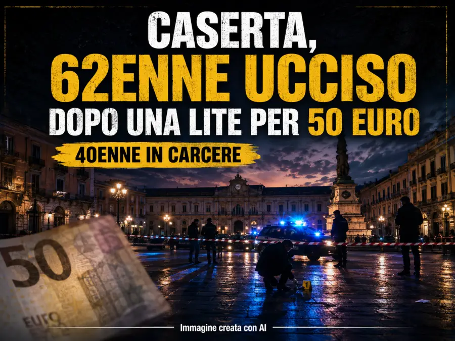 caserta 62enne ucciso dopo lite