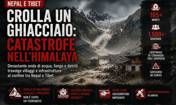 alluvione Nepal Tibet