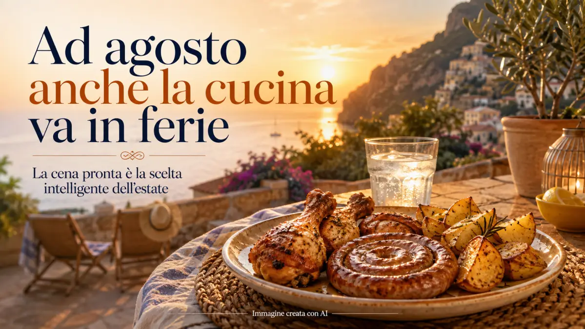 cena pronta ad agosto