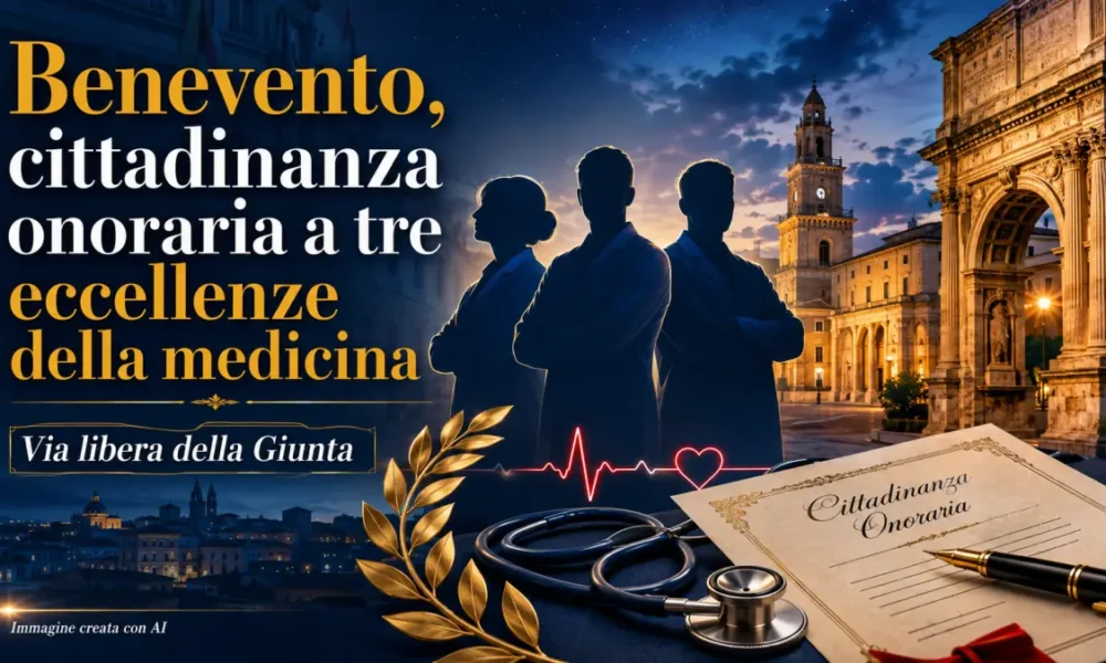 cittadinanza onoraria benevento medicina