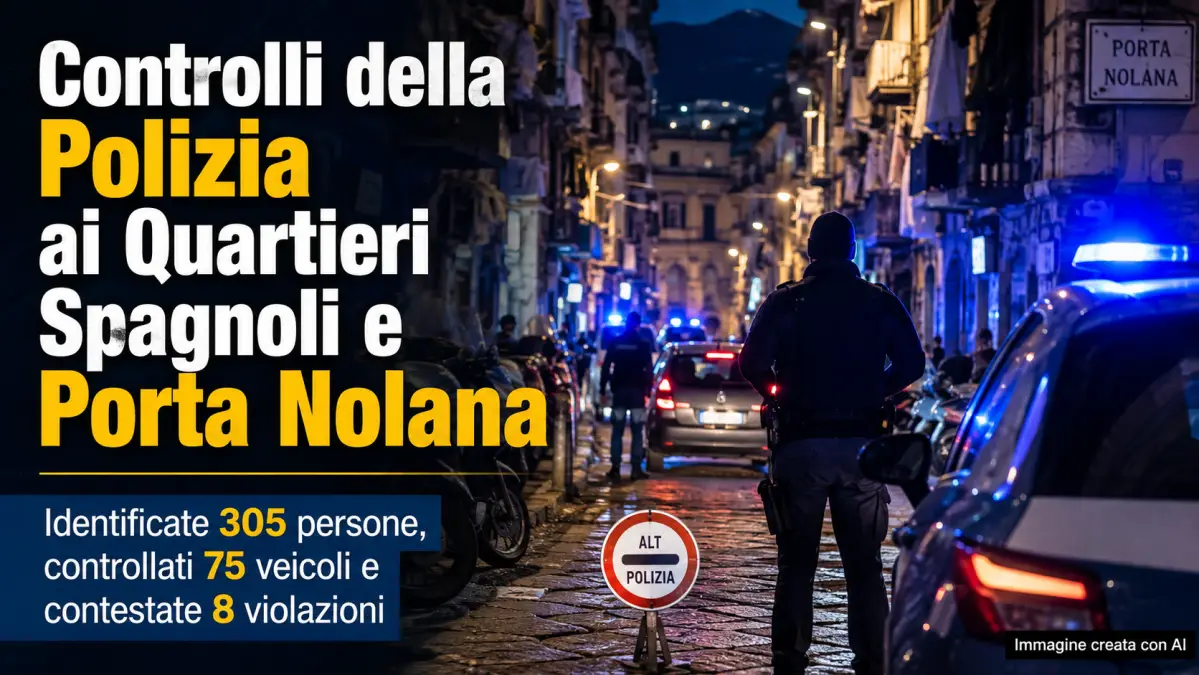 controlli porta nolano e quartieri spagnoli