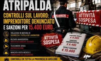 controlli sul lavoro Atripalda