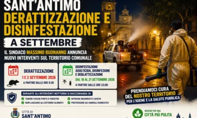 disinfestazione Sant’Antimo settembre 2026