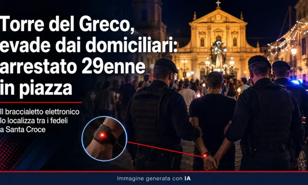 torre del greco evade dai domiciliari a ferragosto 29enne arrestato in piazza da Puntomagazine.it torre del greco evade dai domiciliari a ferragosto 29enne arrestato in piazza