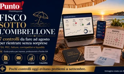 fisco sotto l'ombrellone