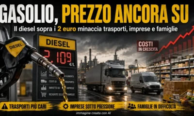 gasolio prezzo