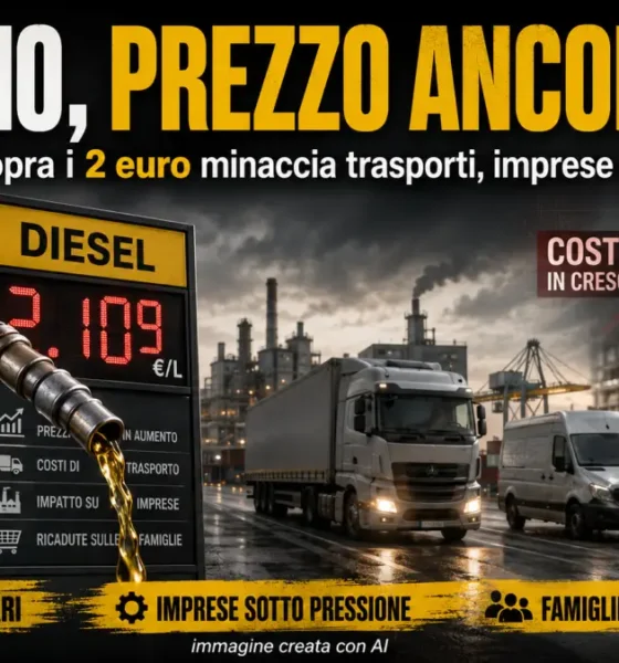 gasolio prezzo