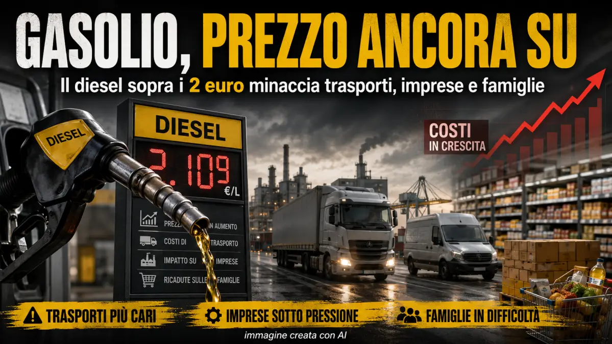 gasolio prezzo