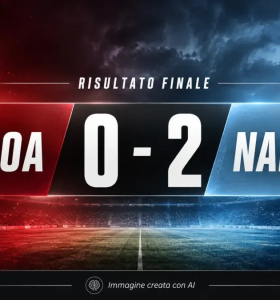 genoa napoli risultato finale 2026