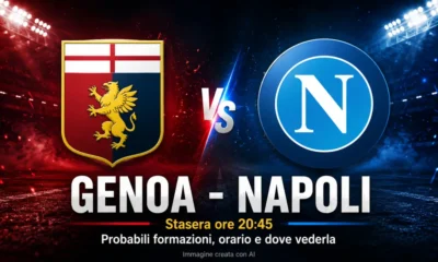 genoa napoli serie A 2026